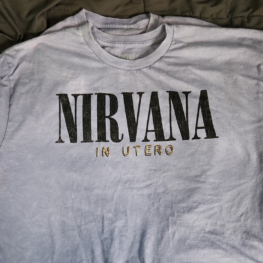 NIRVANA In Utero White Tee